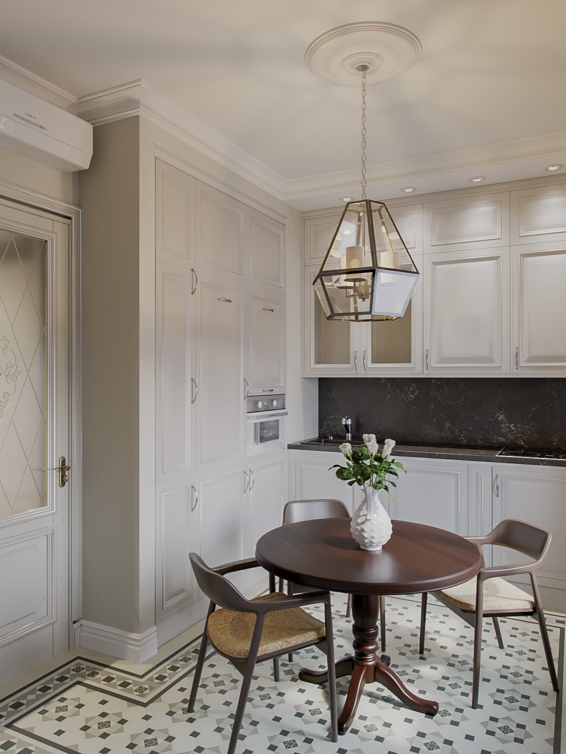 Дизайн квартиры в Москве в классическом стиле