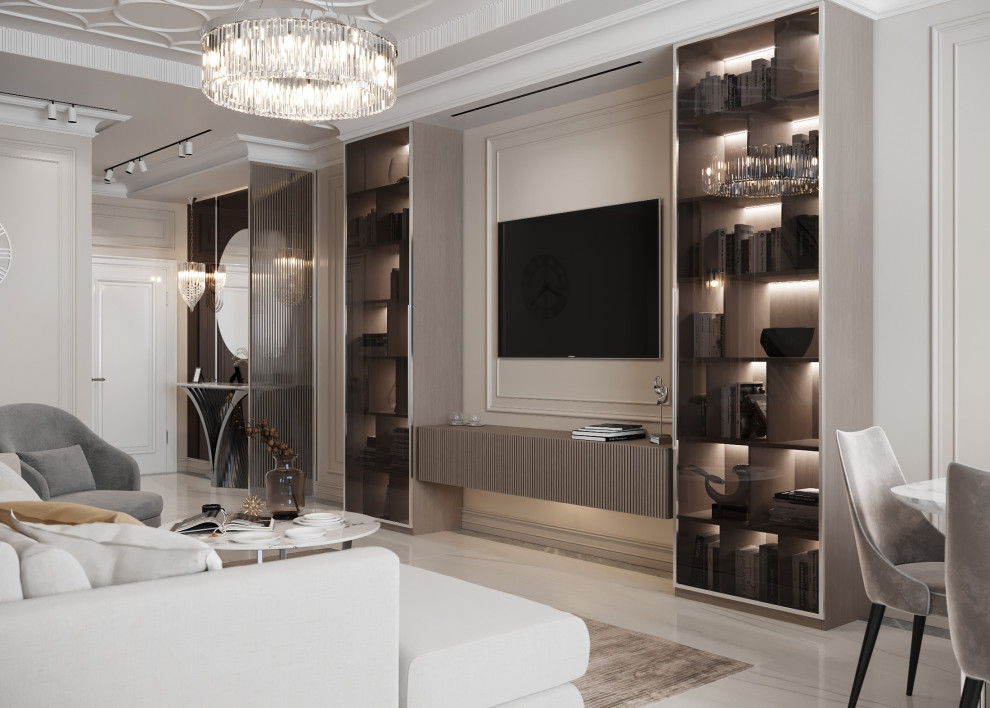 Дизайн интерьера квартиры в ЖК Триколор