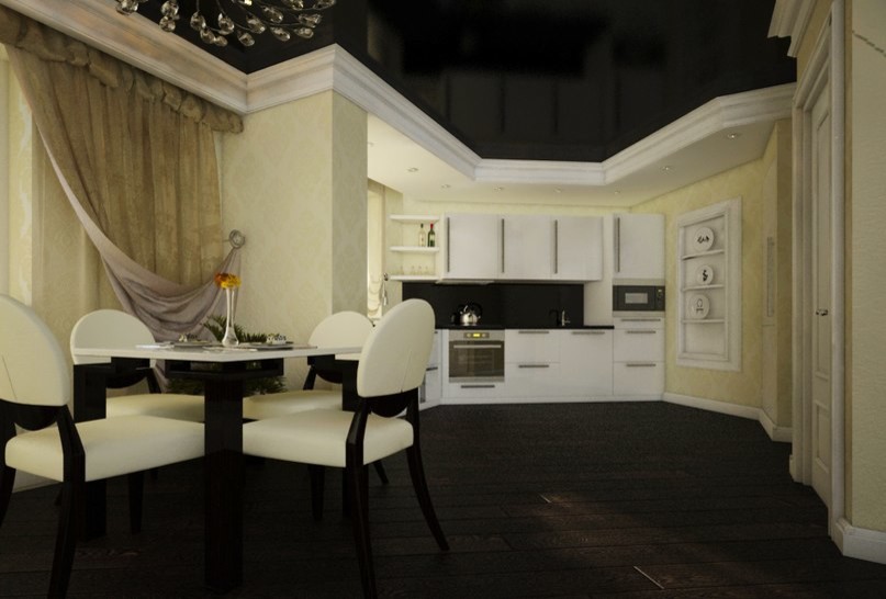 Дизайн интерьера 3х комнатной квартиры в ЖК Лазурный Шелдом