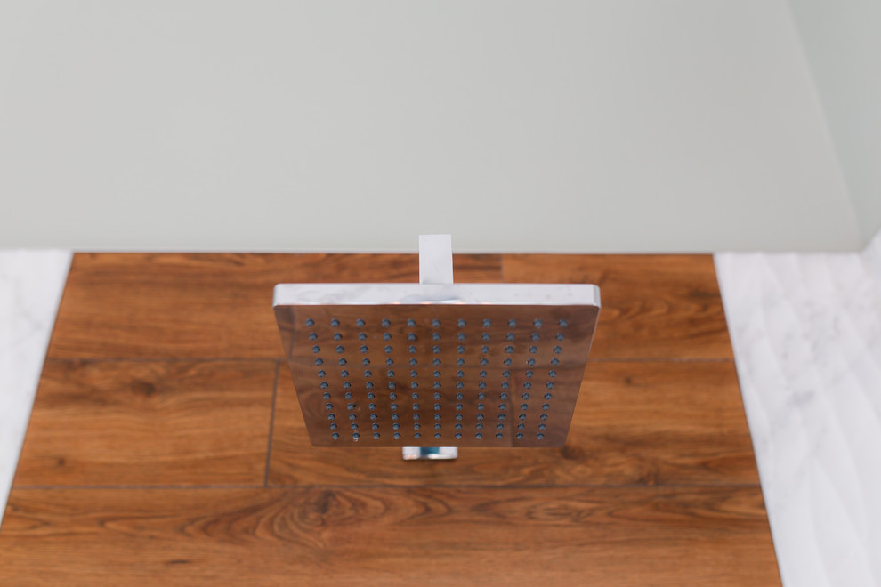 Hinman Master Bath | Roxborough Park, CO | Modern Farmhouse Renovation