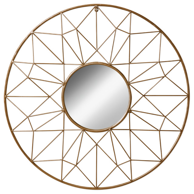 Geometric Wall Mirror kate and laurel renata geometric dimensional metal wall mirror Geometric Wall Mirror kate and laurel renata geometric dimensional metal wall mirror