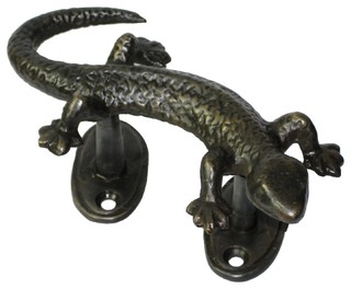 Gecko Pull Left Traditional Cabinet And Drawer Handle Pulls