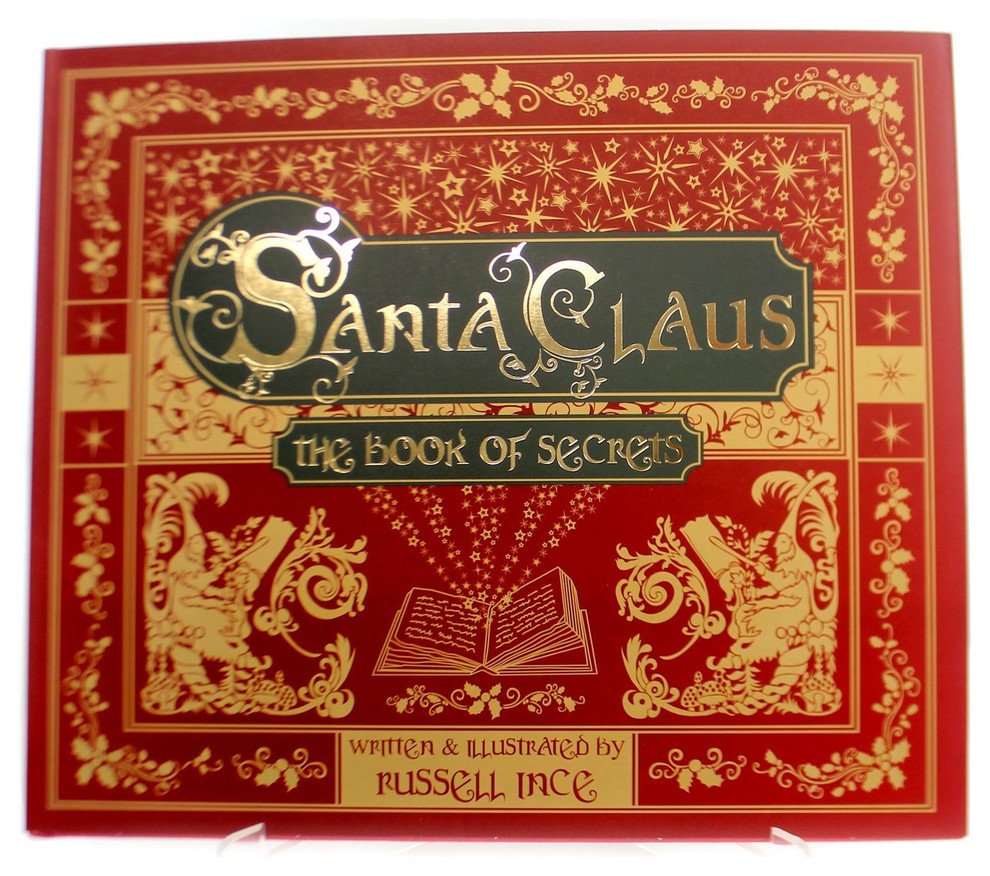 Christmas Santa Claus the Book of Secrets Paper Russell ince 130350, 9. ...