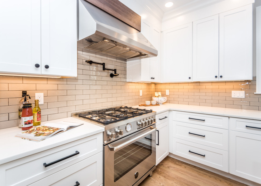 Kitchen - transitional kitchen idea in Boston