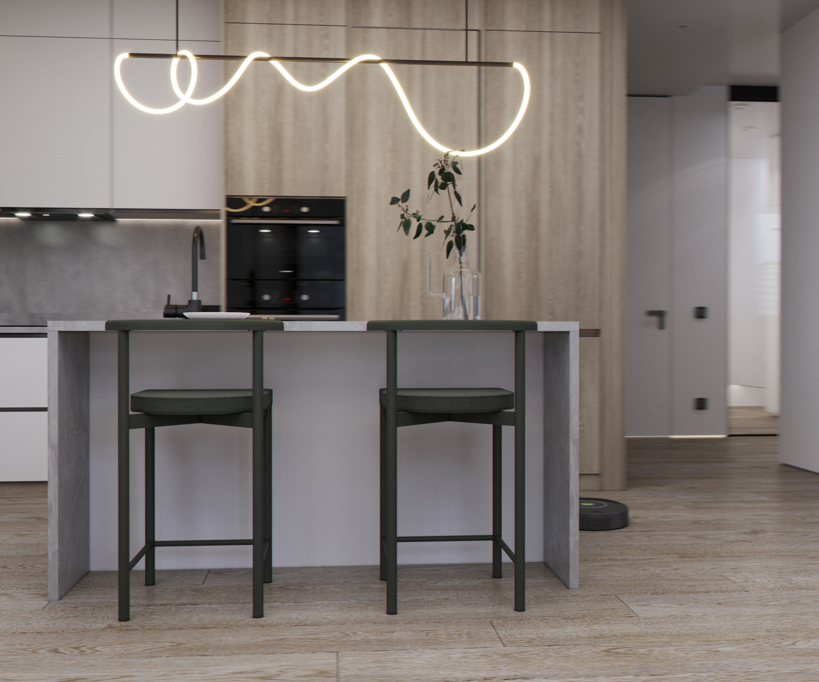 Кухня-гостиная