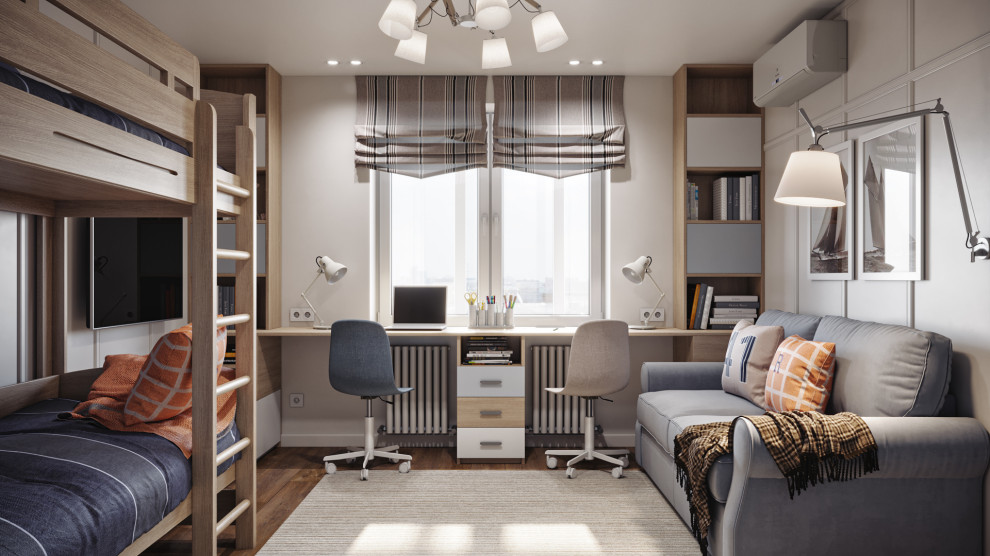 Технологичная квартира для молодой пары