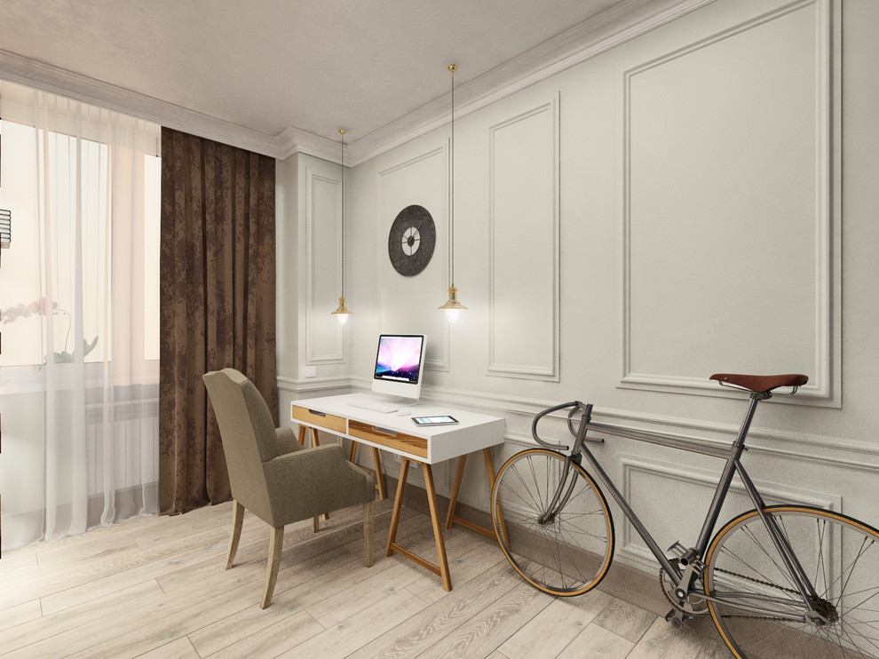 Дизайн интерьера однокомнатной квартиры.Современная класиика