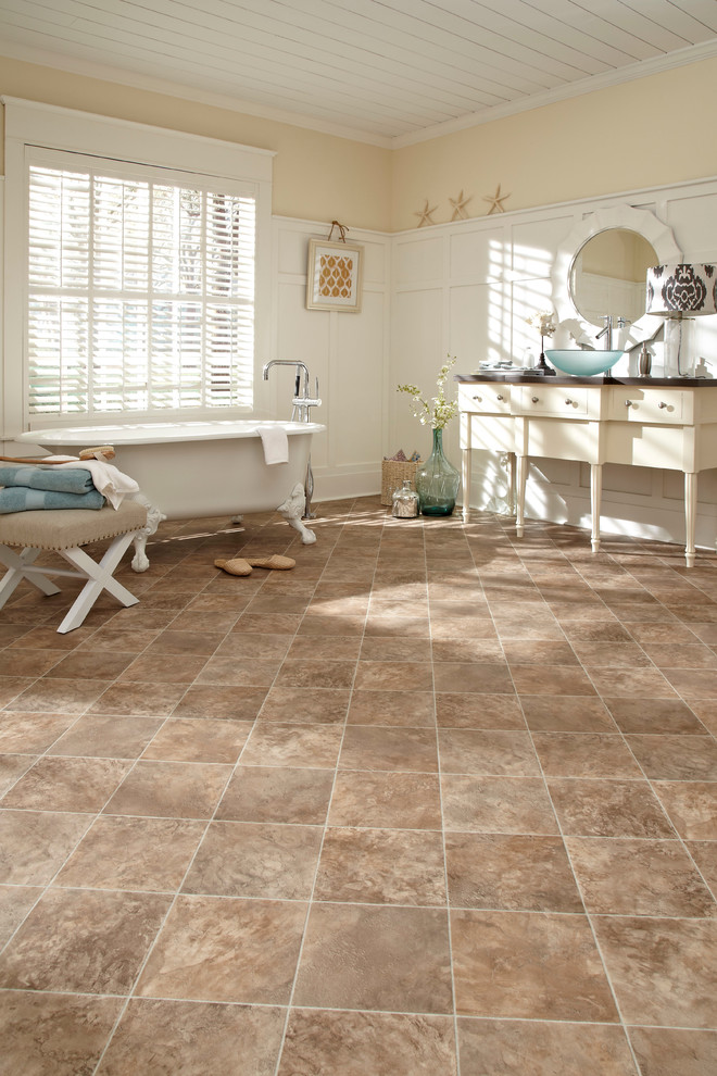 Ivc Flexitec Cushioned Fiberglass Sheet Vinyl Flooring Coastal