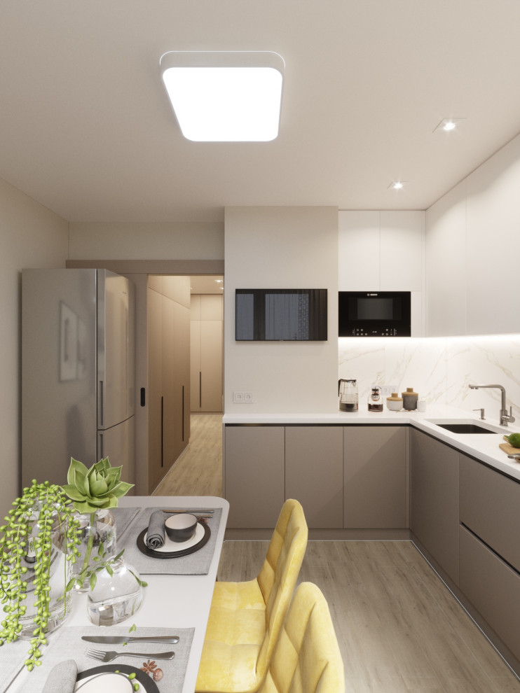 Дизайн проект трёхкомнатной квартиры