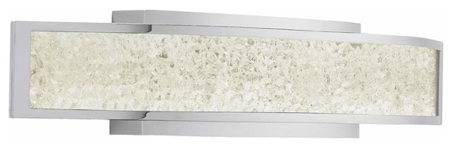 Elan Lighting 83500 Crushed Ice - 24.25" 2 LED Linear Bath Vanity
