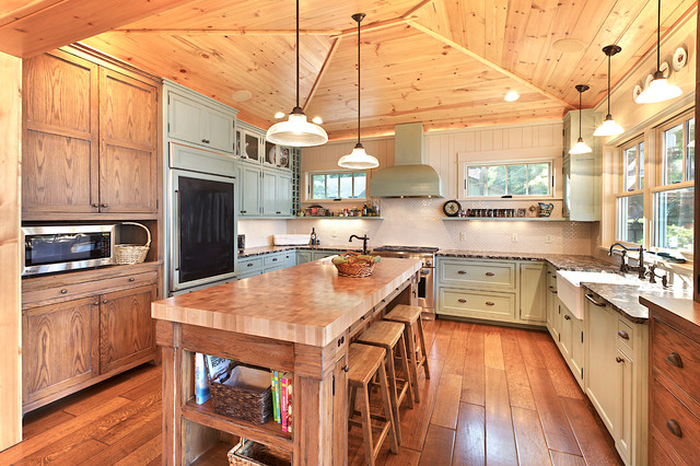 Dune View rustic-kitchen