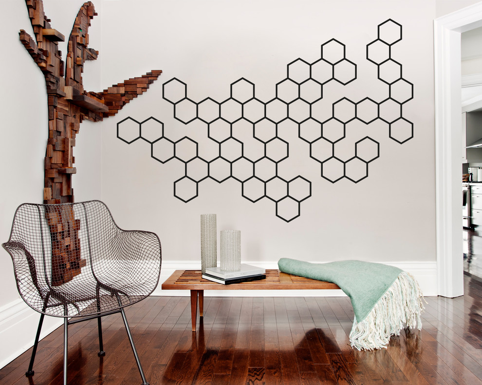 Inspiration for a large modern living room remodel in Other