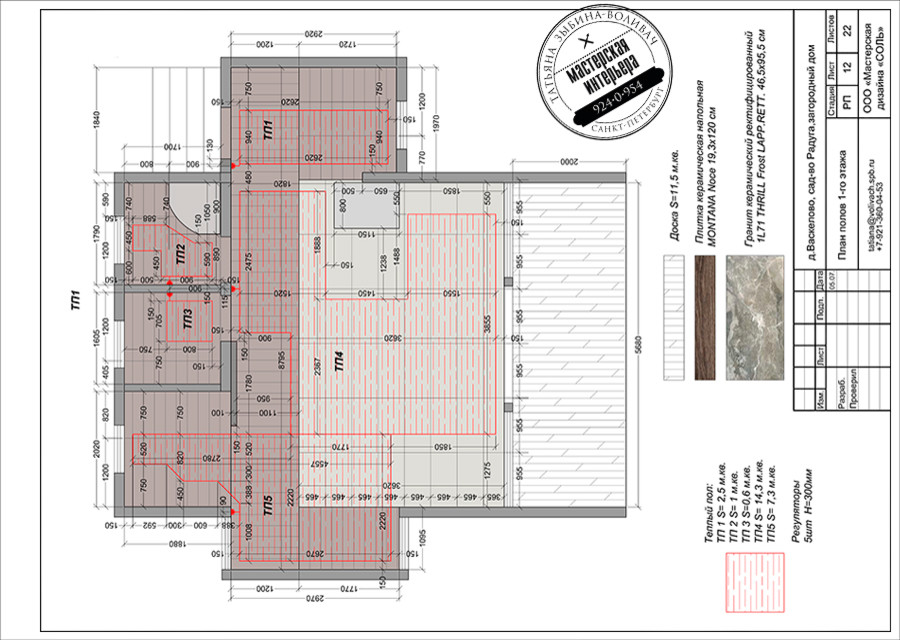 Erica Garden дизайн-проект загородного дома