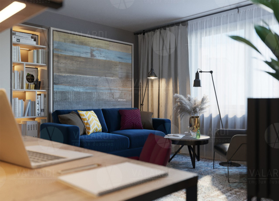 ЖК Московский, однушка, 46 кв.м.