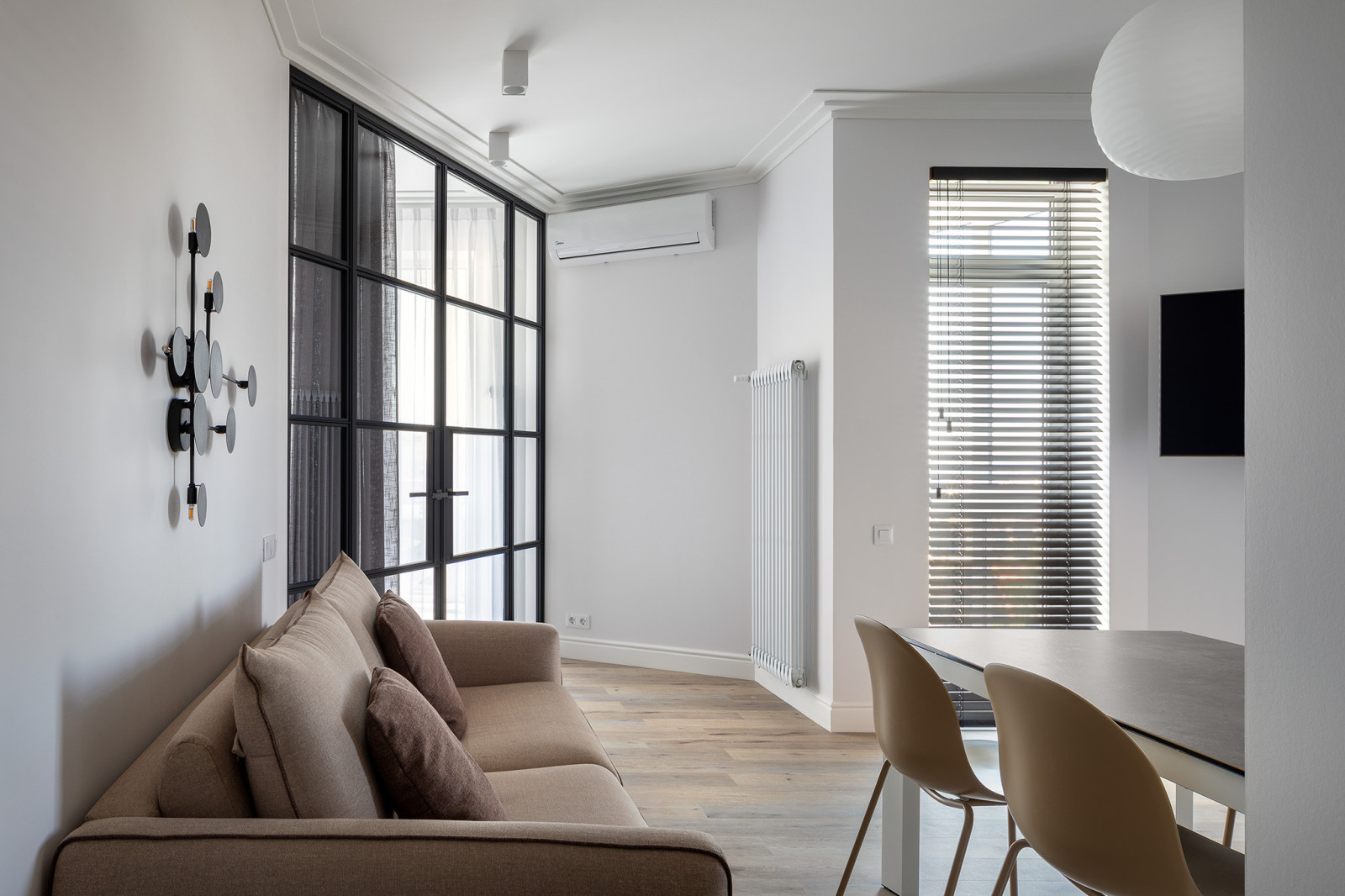 Интерьер квартиры "White culture"