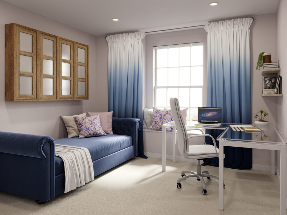 Inspiration for a transitional home design remodel in Denver