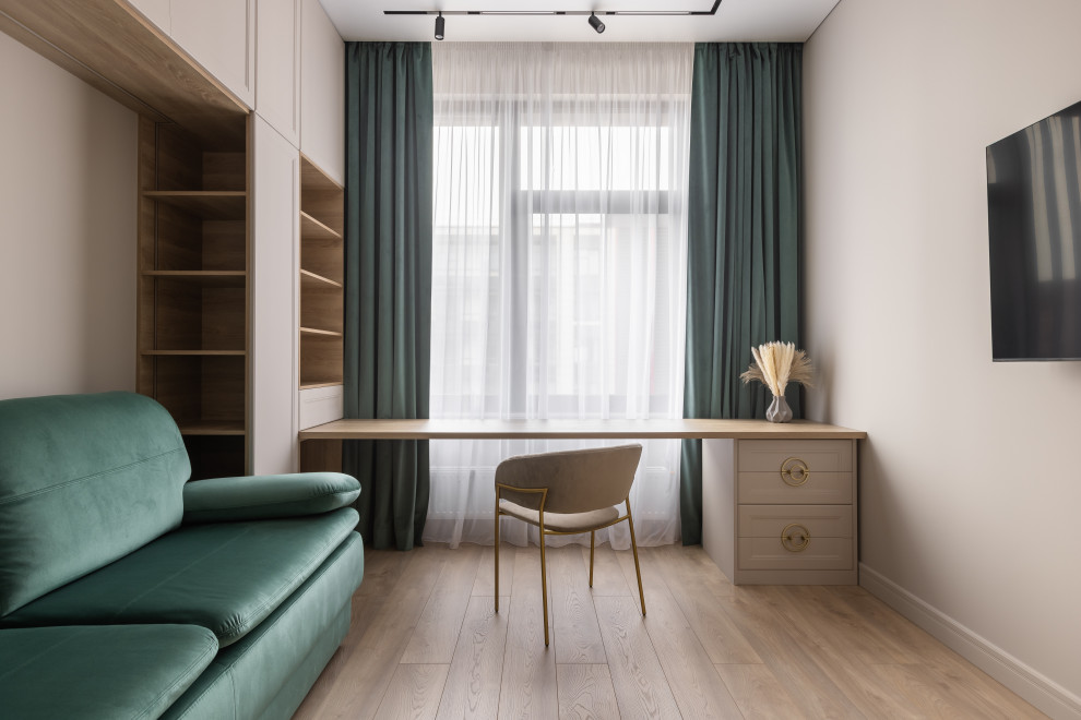 Светлая квартира в цвете кашемир