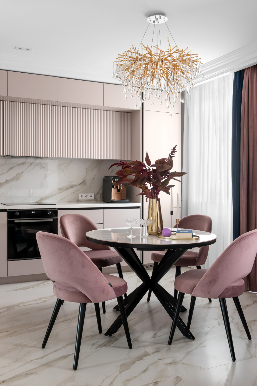 Реализованный проект двухкомнатной квартиры площадью 63,3 м2