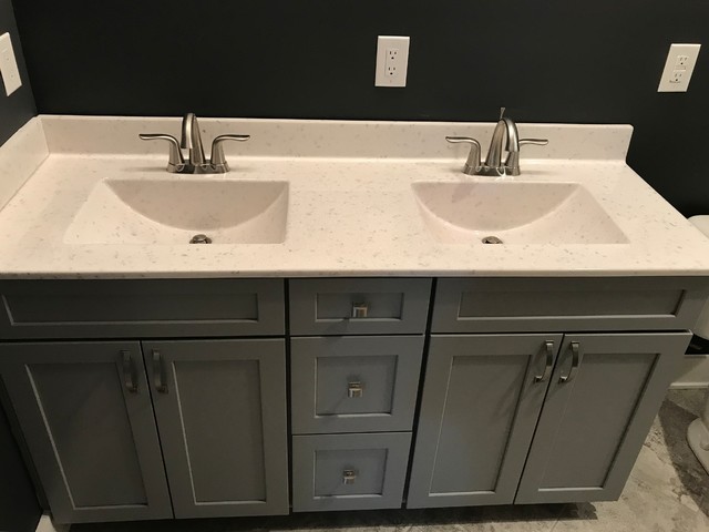 Custom Amish Cabinetry And Waypoint Cabinetry Extra White And