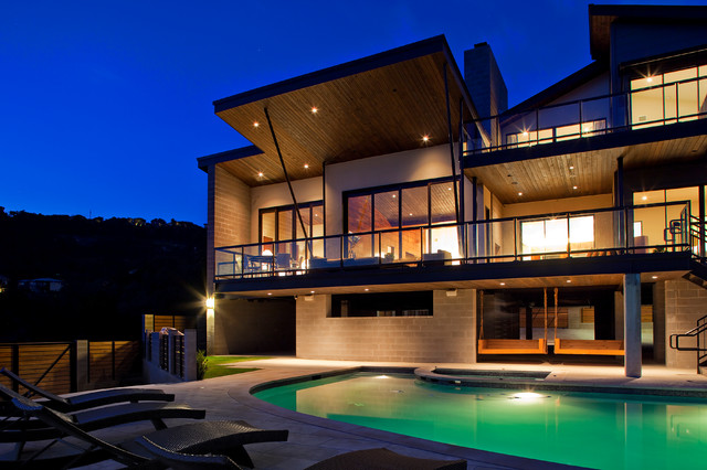 Comanche trendy-hus-og-facade