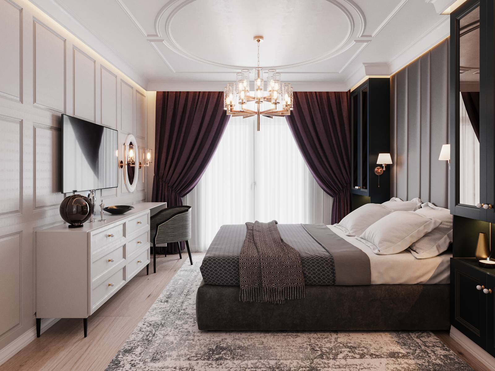 Светлая квартира в центральном районе