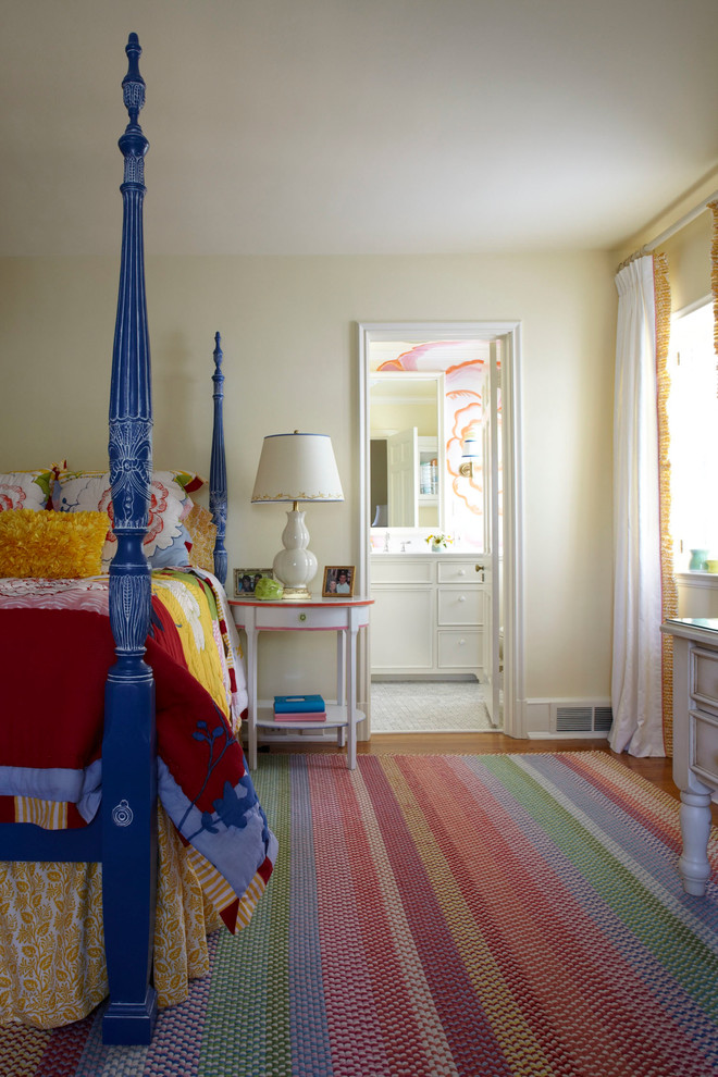 Photo of a traditional bedroom in Other.