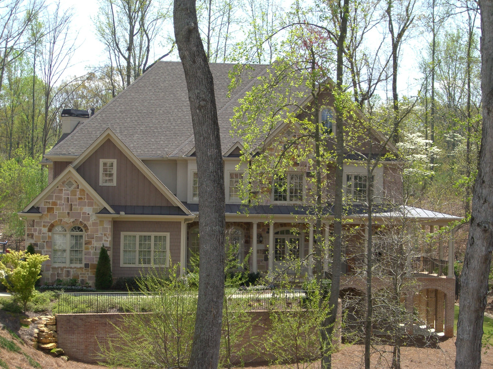 Inspiration for a traditional exterior in Atlanta.