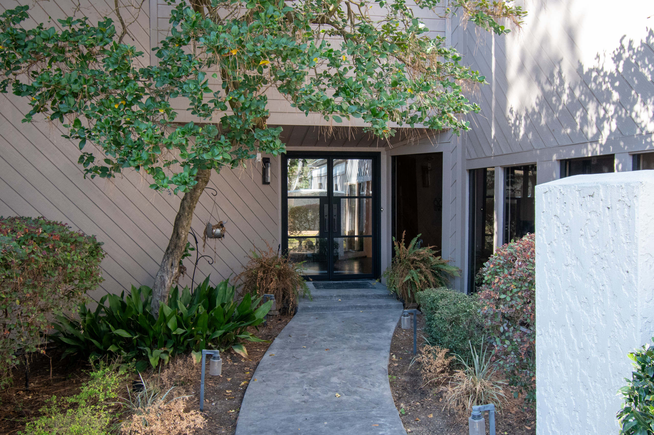 Contemporary Entry Makeover: Iron Door Installation in Tomball & Cypress