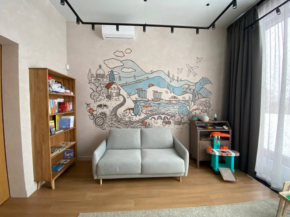 Трансформация кабинета в детскую