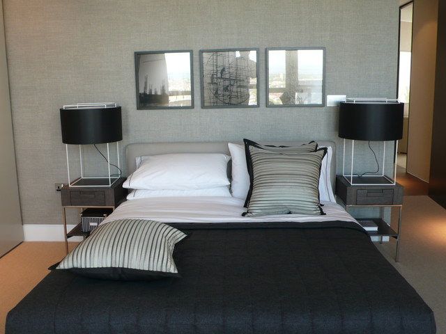 Penthouse South Coast contemporary-bedroom