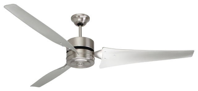 Emerson Ceiling Fans 60 Heat Fan Ceiling Fan Brushed Steel