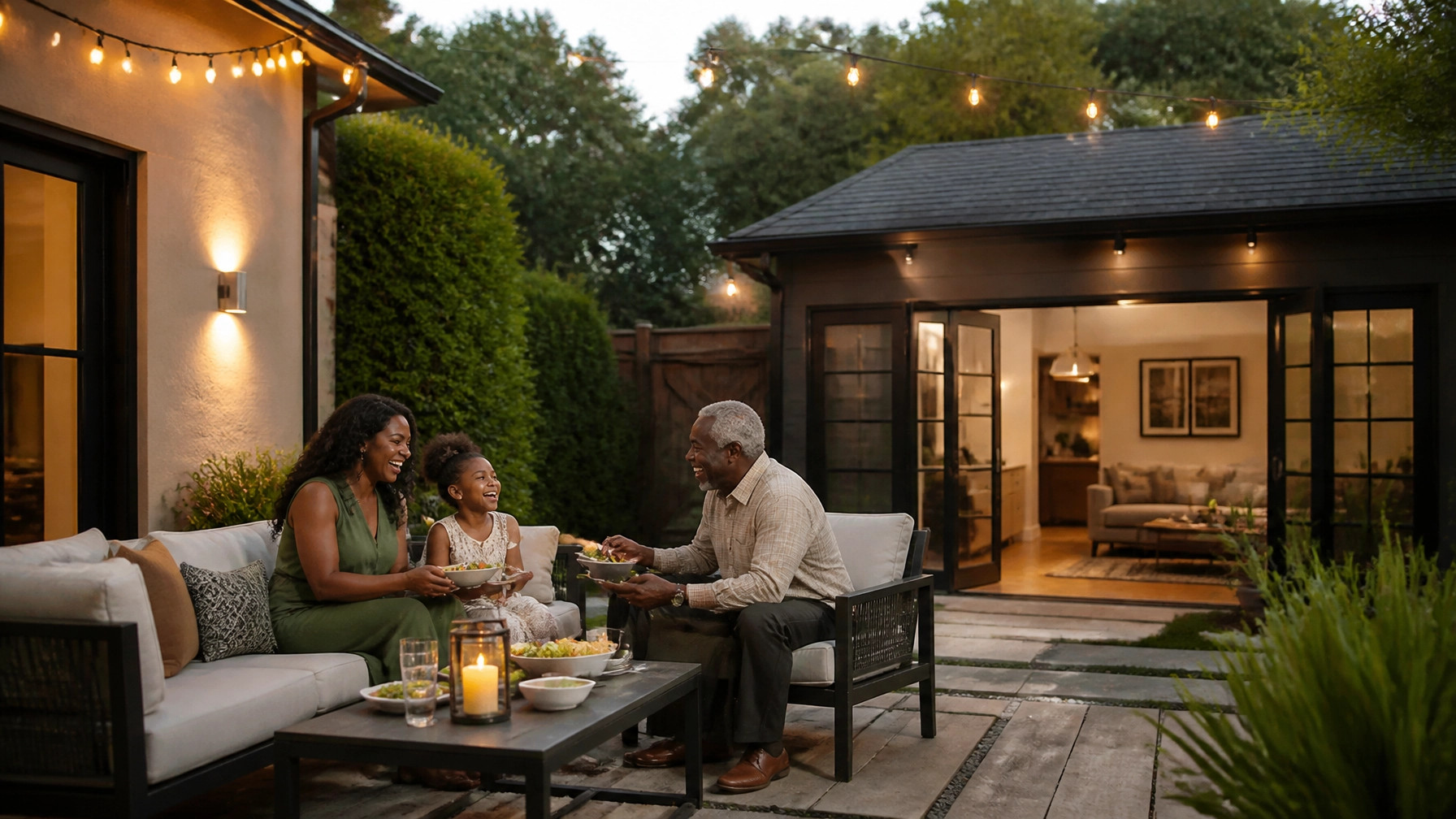 quality time at the backyard