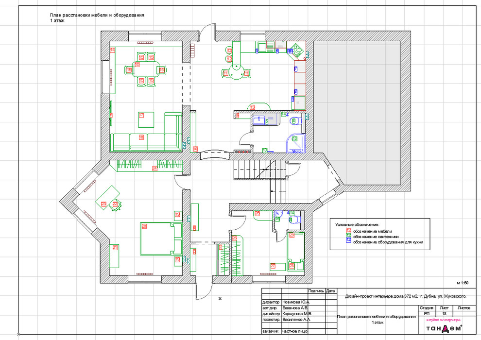 Родовое гнездо в посёлке Ла-Кросс