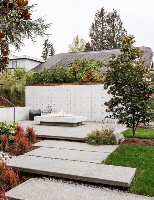 Madison Park Ranch House Midcentury Patio Seattle By Shed