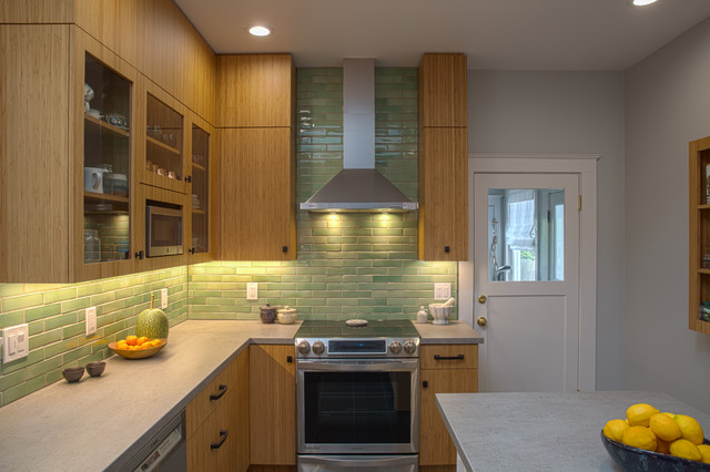 Open Hutch Kitchen - Alameda, CA trendy-koekken