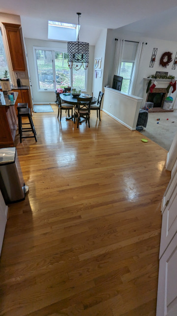 Red Oak Refinish transitional