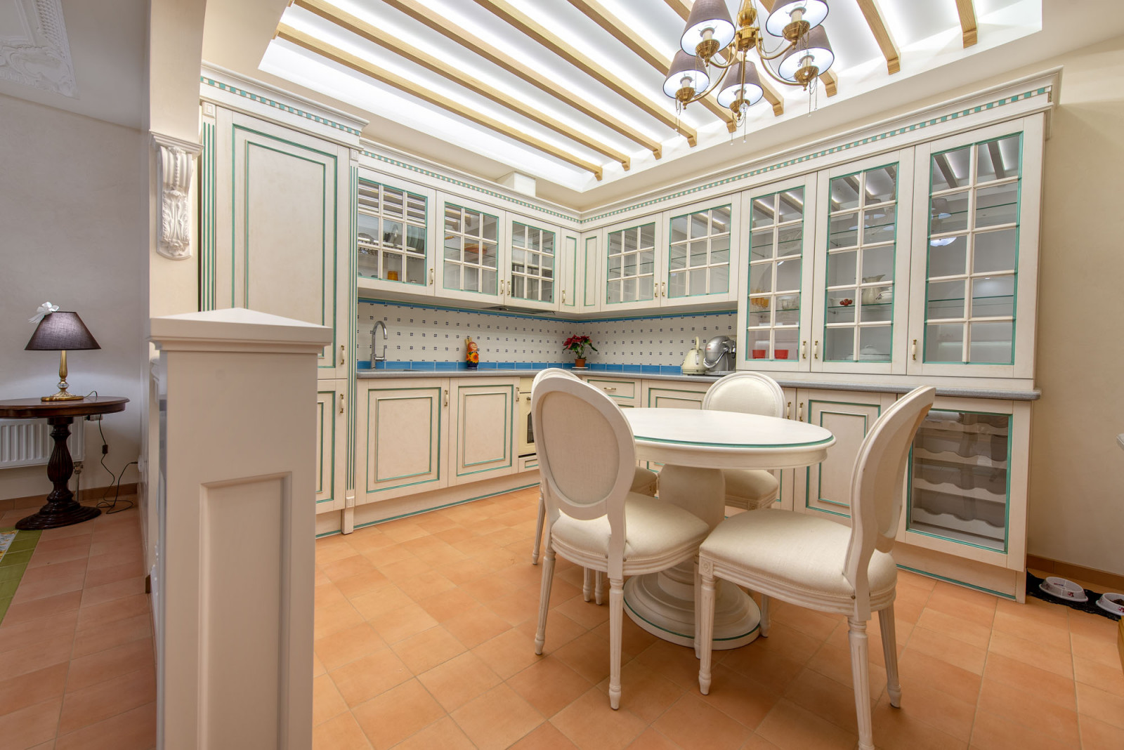 Реализованный проект в московском районе - Квартира в средиземноморском стиле