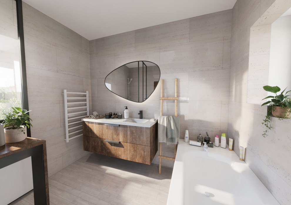 Réhabilitation et réagencement du rez-de-chaussée d’une ferme