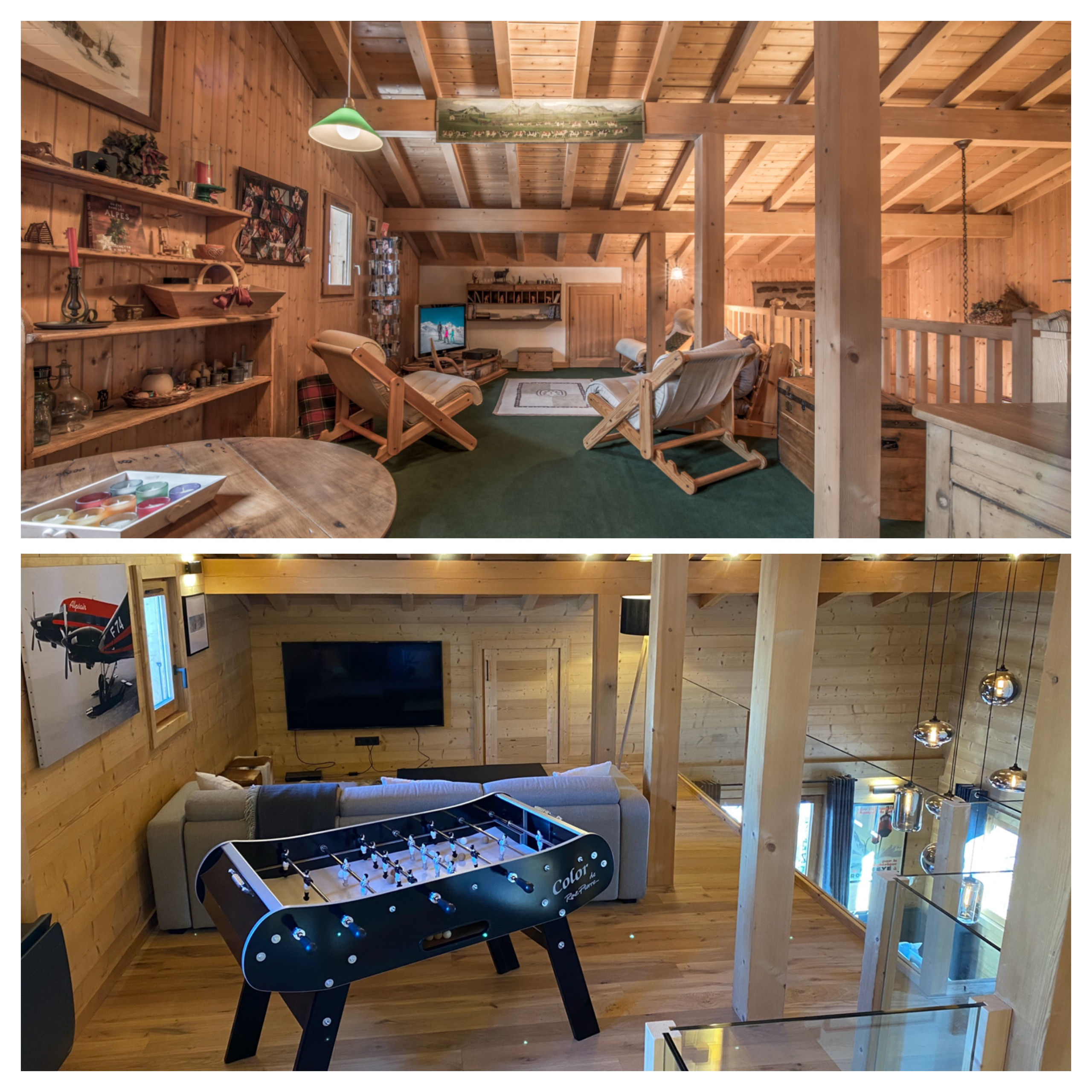 CHALET AVANT/APRES