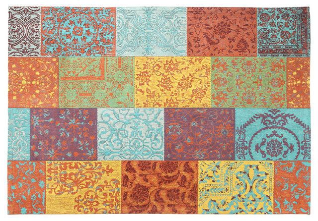 Trellis Area Rug, Multicolored, 160x240 cm