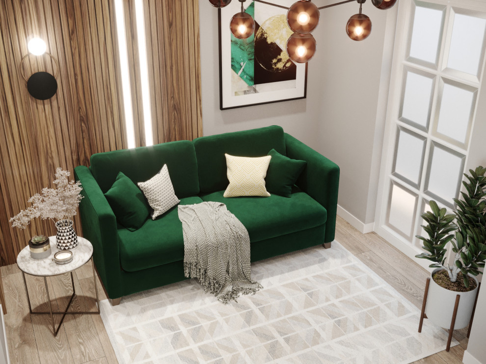 Кухня - гостиная. Проект #tmdesign_Питер