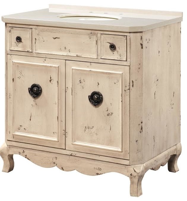 Bathroom Vanity, Aged Pine Farmhouse Bathroom Vanities And Sink