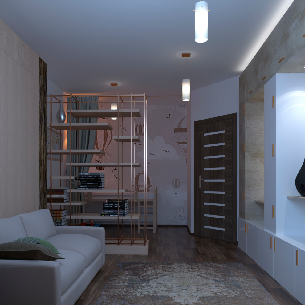 Дизайн небольшой квартиры для семьи из трех человек