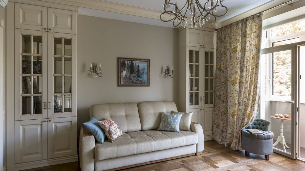 Классический интерьер московской сталинки