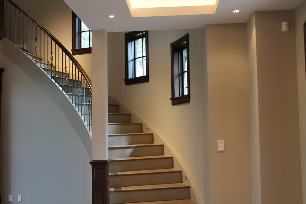 Home design - transitional home design idea in Calgary