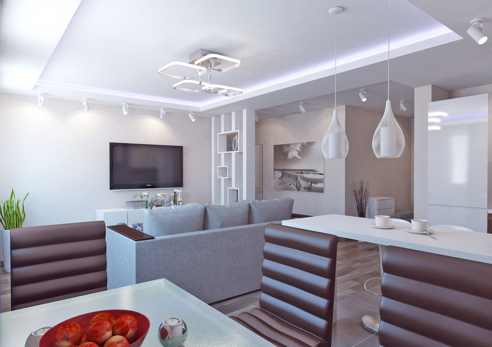 Дизайн проект квартиры для одного молодого человека