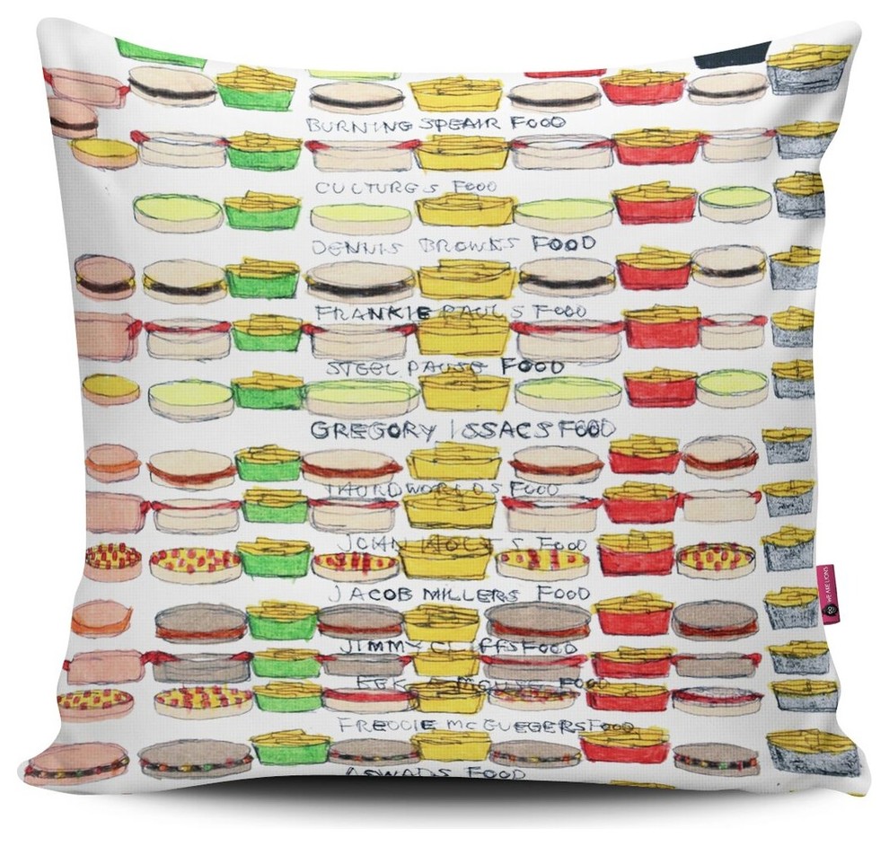 14"x20" Double Sided Pillow, "What''s For Dinner" by Kenya Hanley