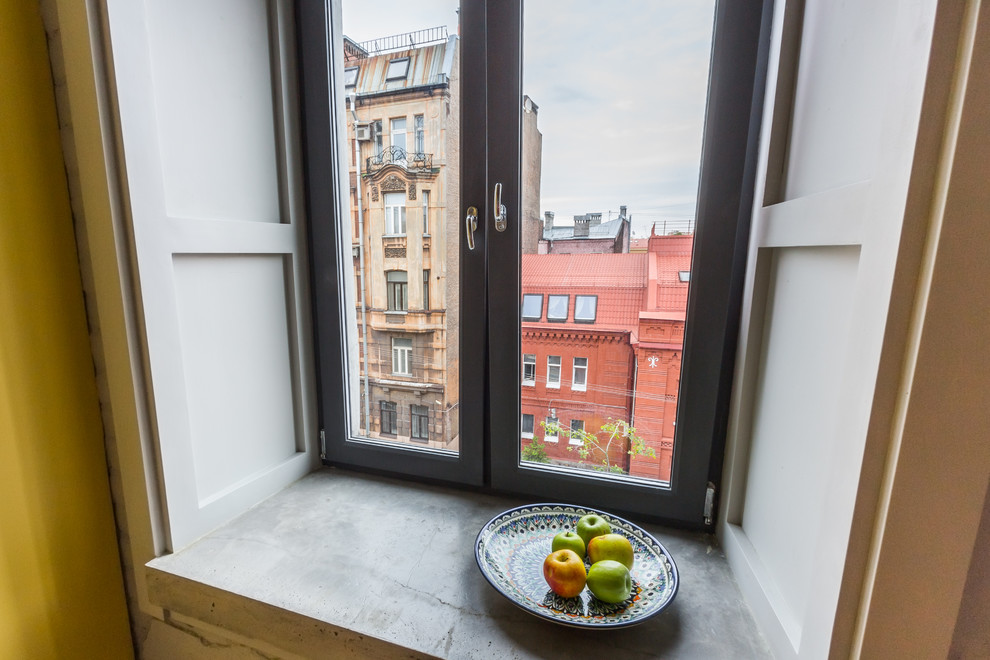 Небольшая двухъярусная квартира