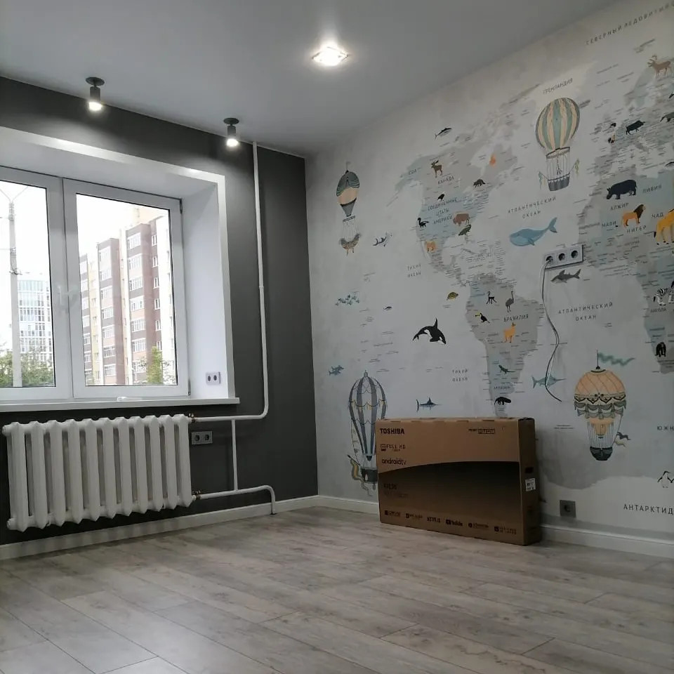 Трехкомнатная квартира 81 м.кв