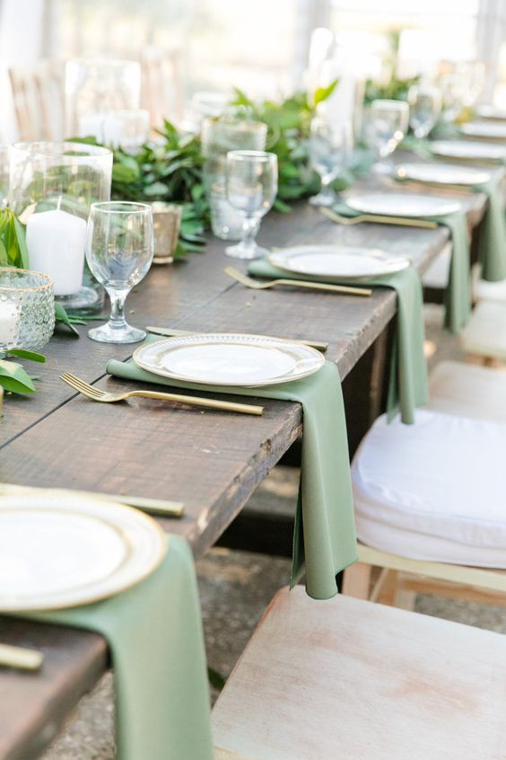 tendances déco mariage 2023 - nature chic